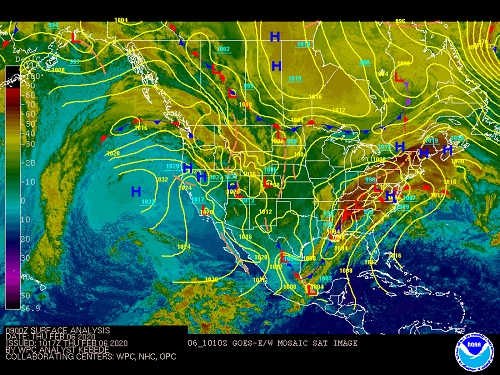 Larger Weather Map